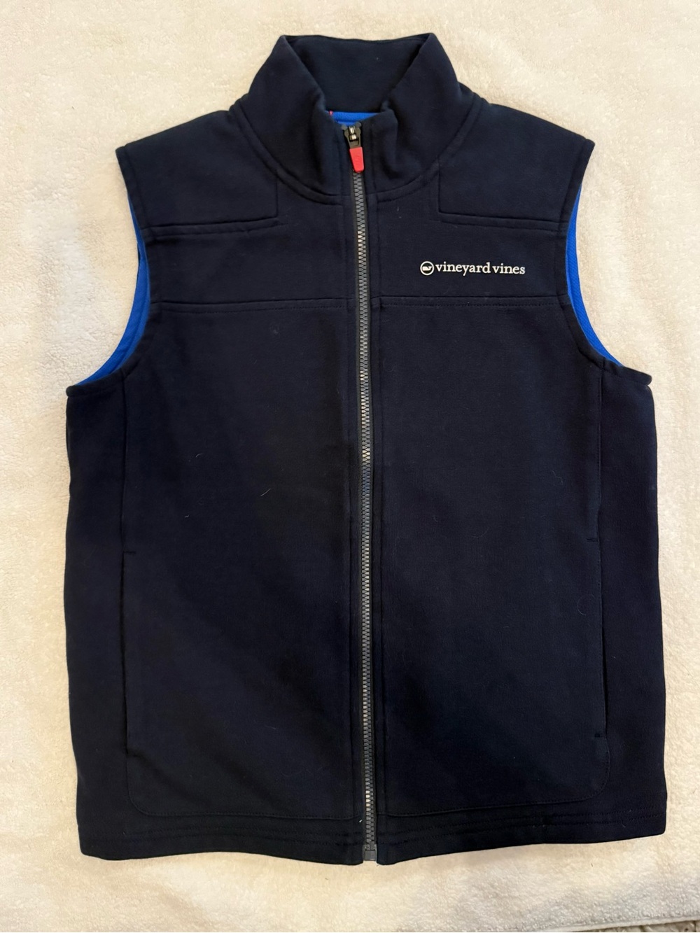 Vineyard Vines Kids Navy Vest Size M (12/14)